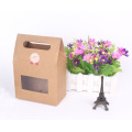 Kraft Paper Box Gift Paper Box with Window